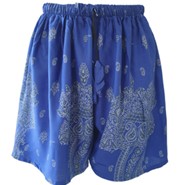 Royal Blue Beach Shorts For Women